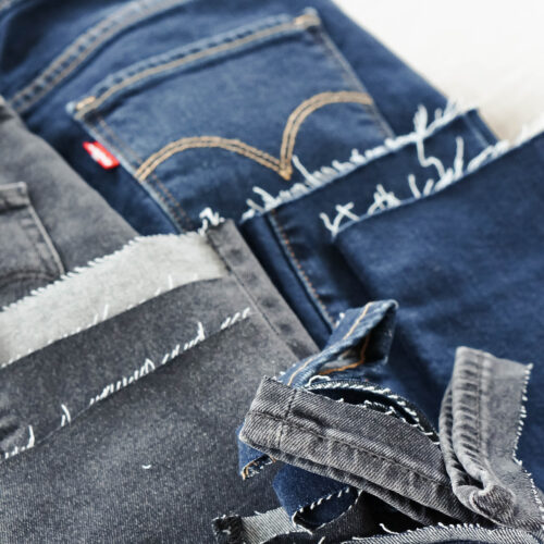 DIY: How To Cut The Hem Off Jeans