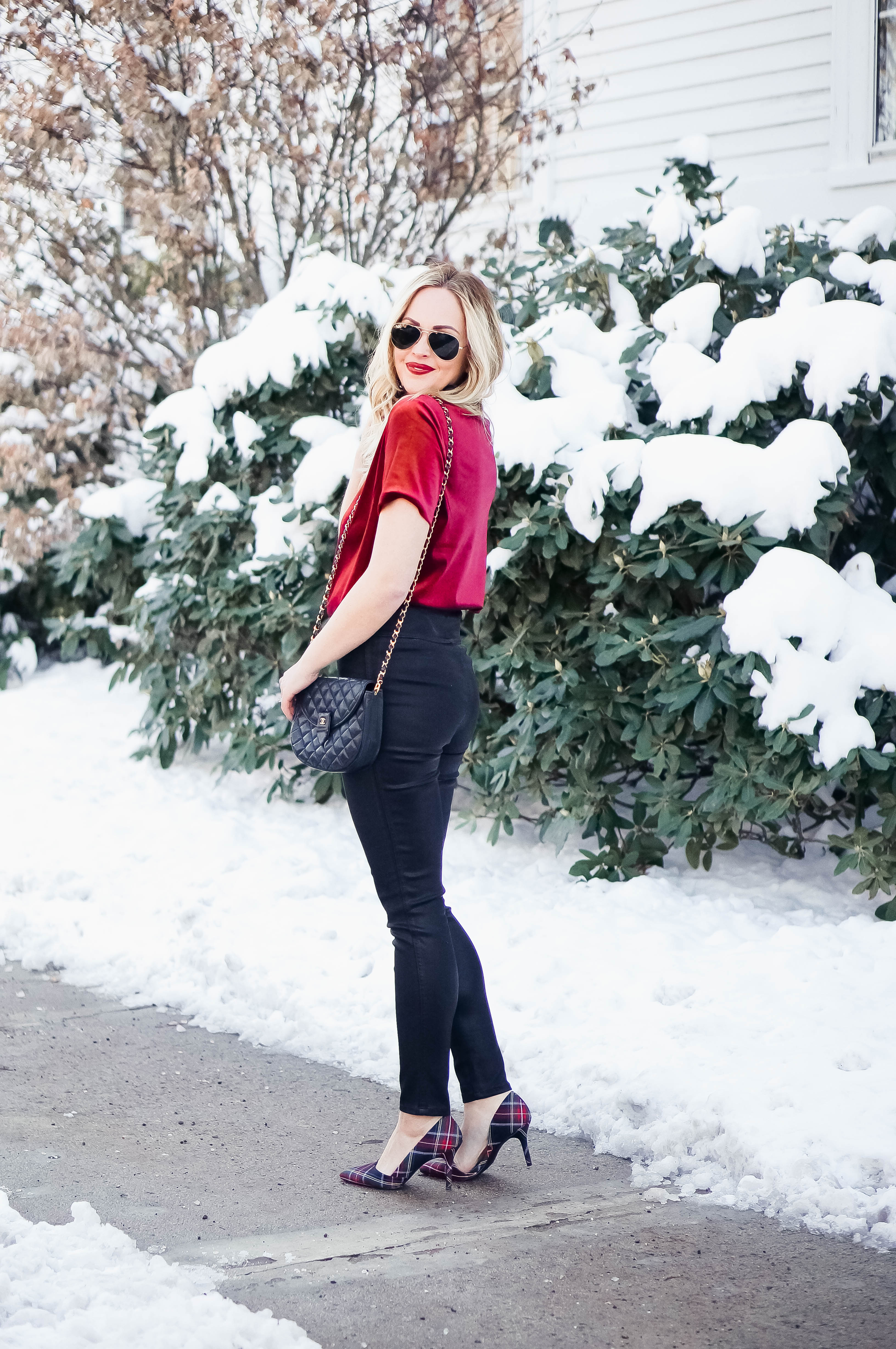 Christmas Holiday Outfit Ideas Velvet