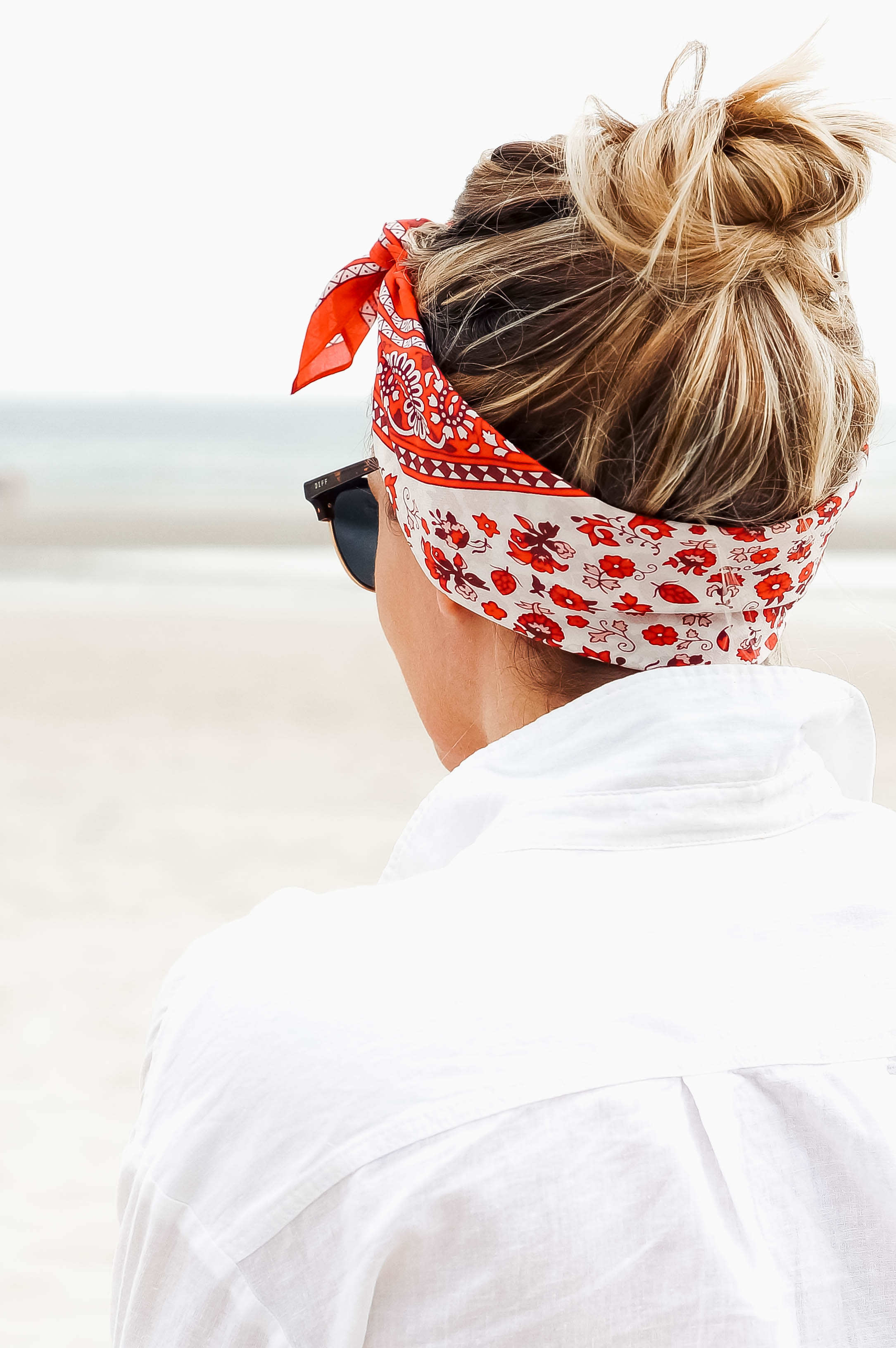 How To Wear A Bandana Scarf In Your Hair