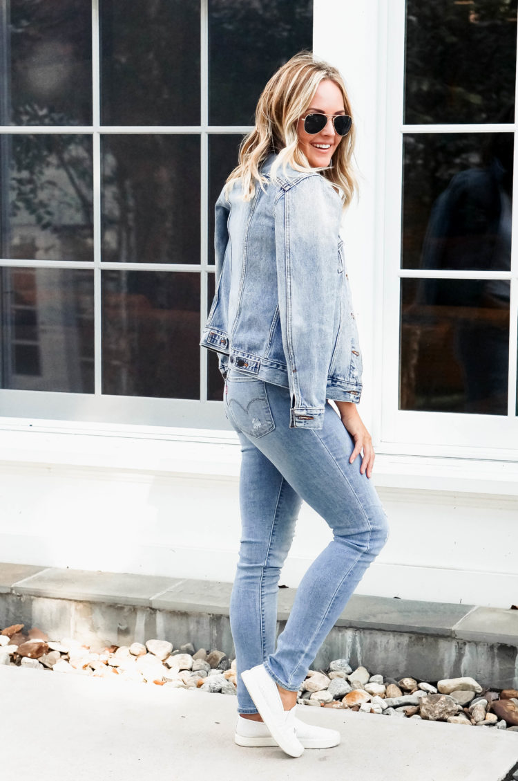 Everyday Trends For Fall With Levi's - Red White & Denim