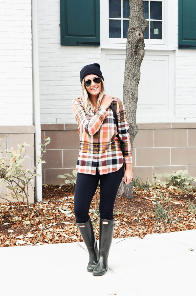 5 Ways To Style A Flannel For Fall - Red White & Denim