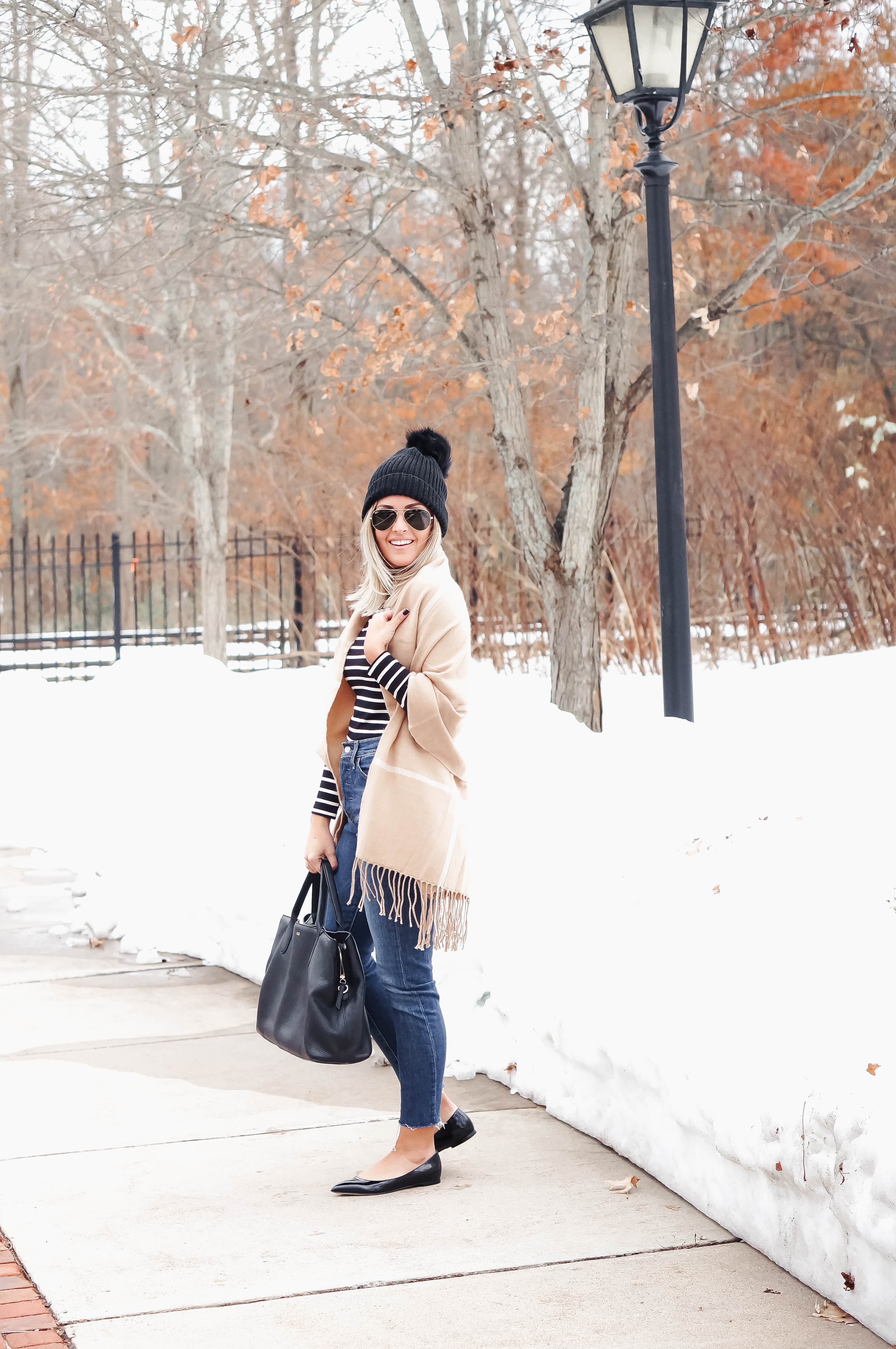 2 Ways to Style a Cape Scarf