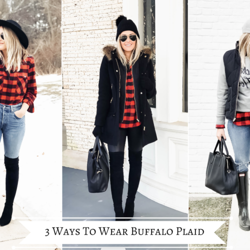 3 Easy Ways To Wear Buffalo Plaid