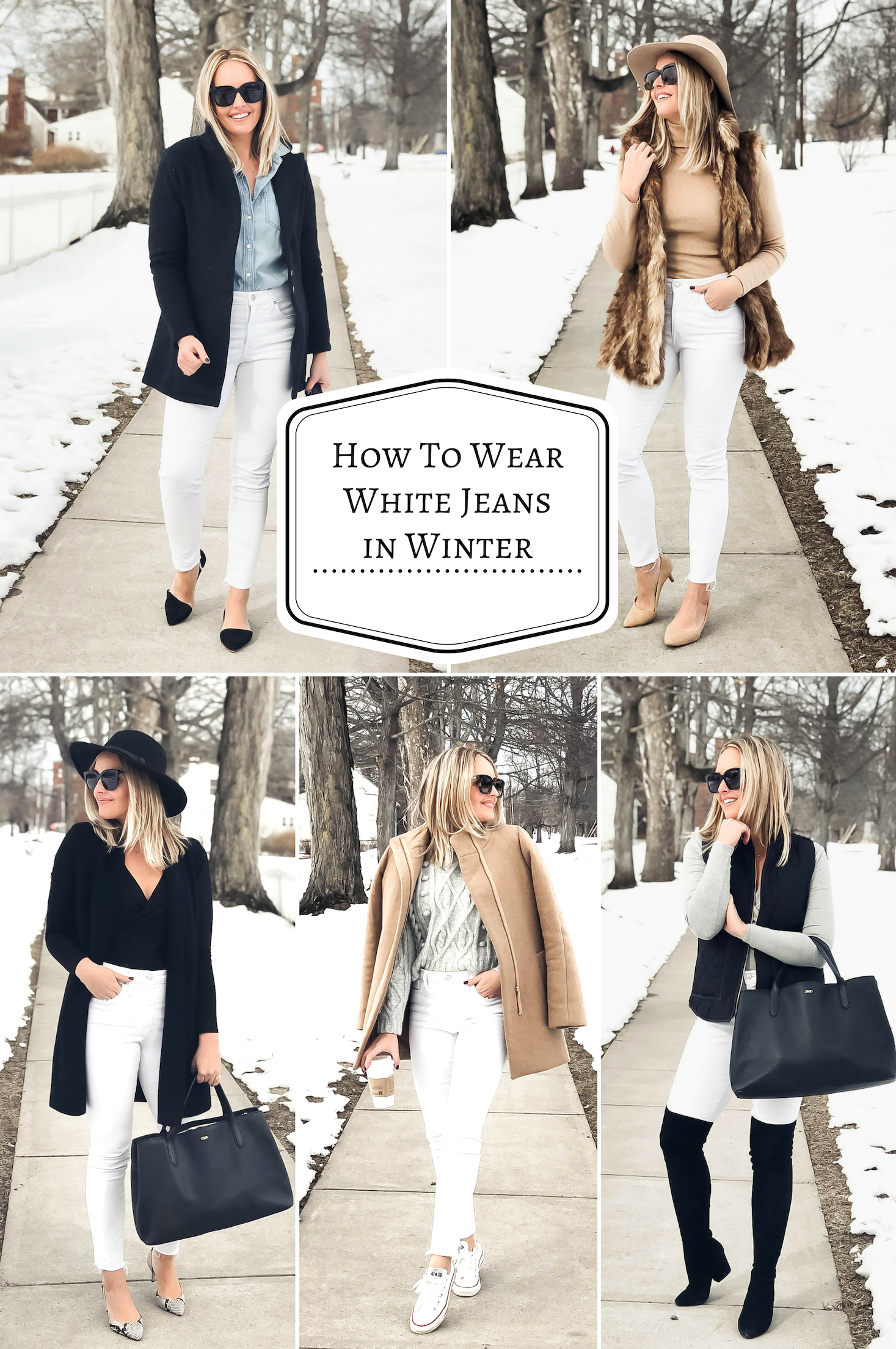 How to Style Winter White Pants  White pants winter, Winter white, White  pants