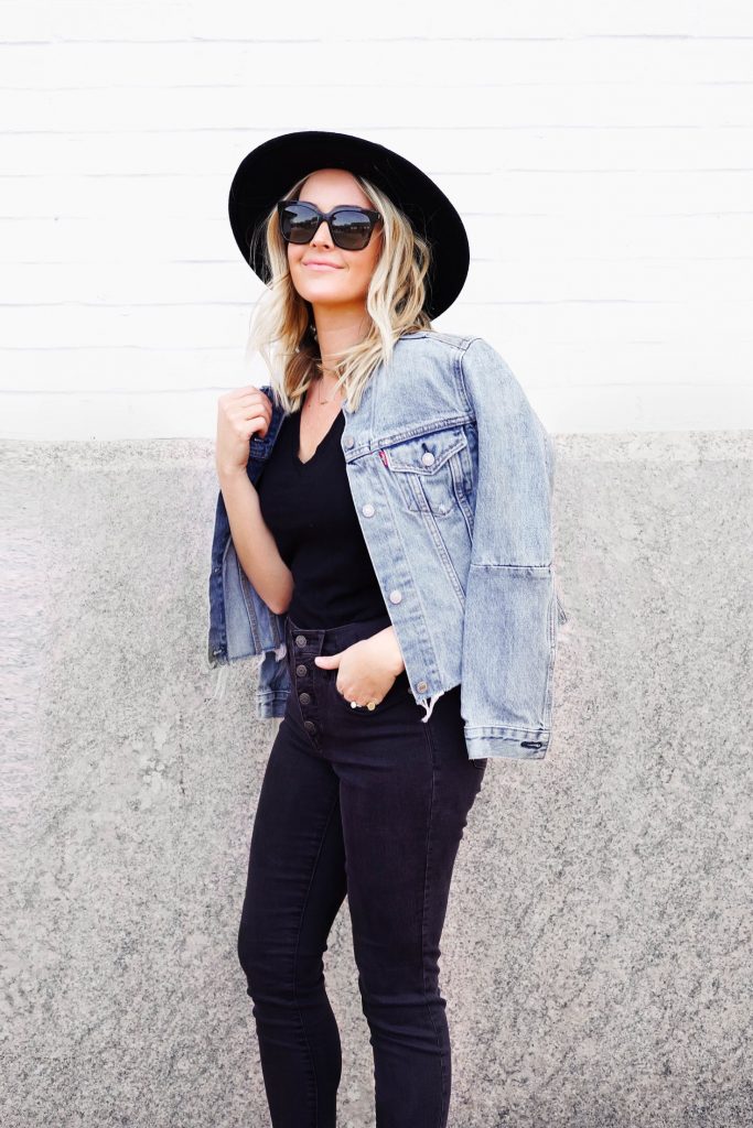 3 Ways To Dress Up Jeans and a T-Shirt - Red White & Denim