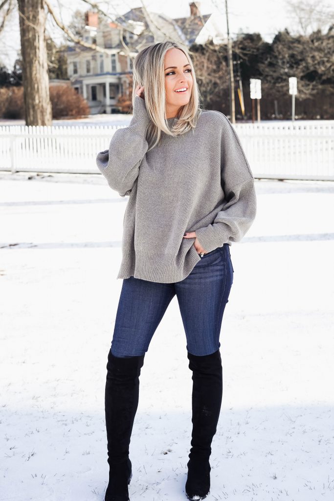 Free People Easy Street Sweater Outfit Idea