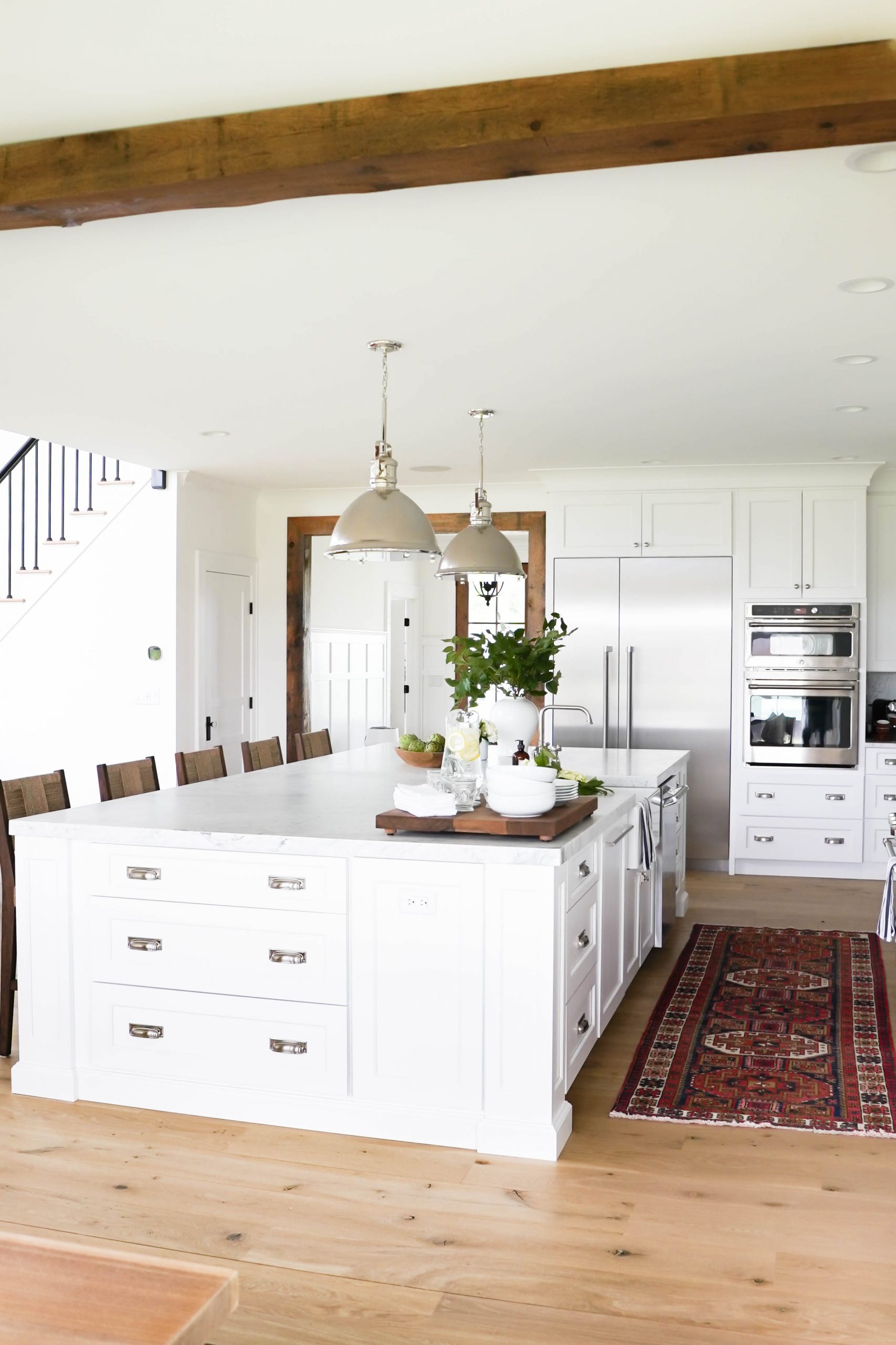 New England Living Kitchen Design Ideas