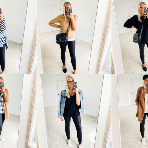 6 Ways To Style Spanx Faux Leather Leggings