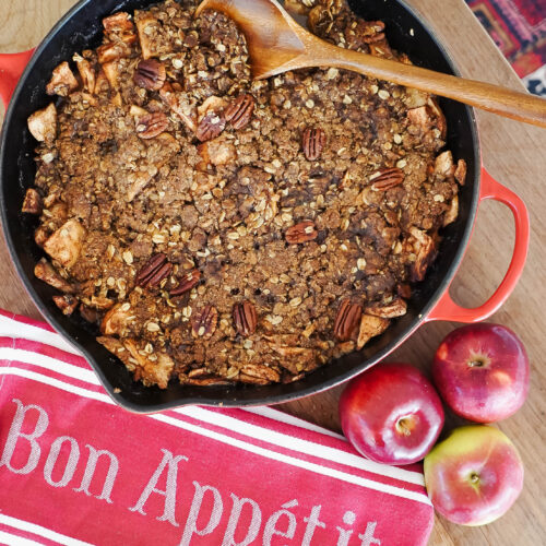 Maple Pecan Apple Crisp Recipe