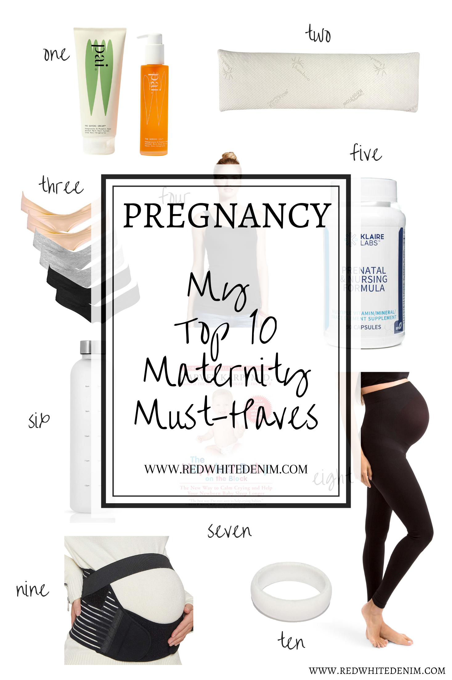 My Top 10 Pregnancy Must Haves Red White And Denim