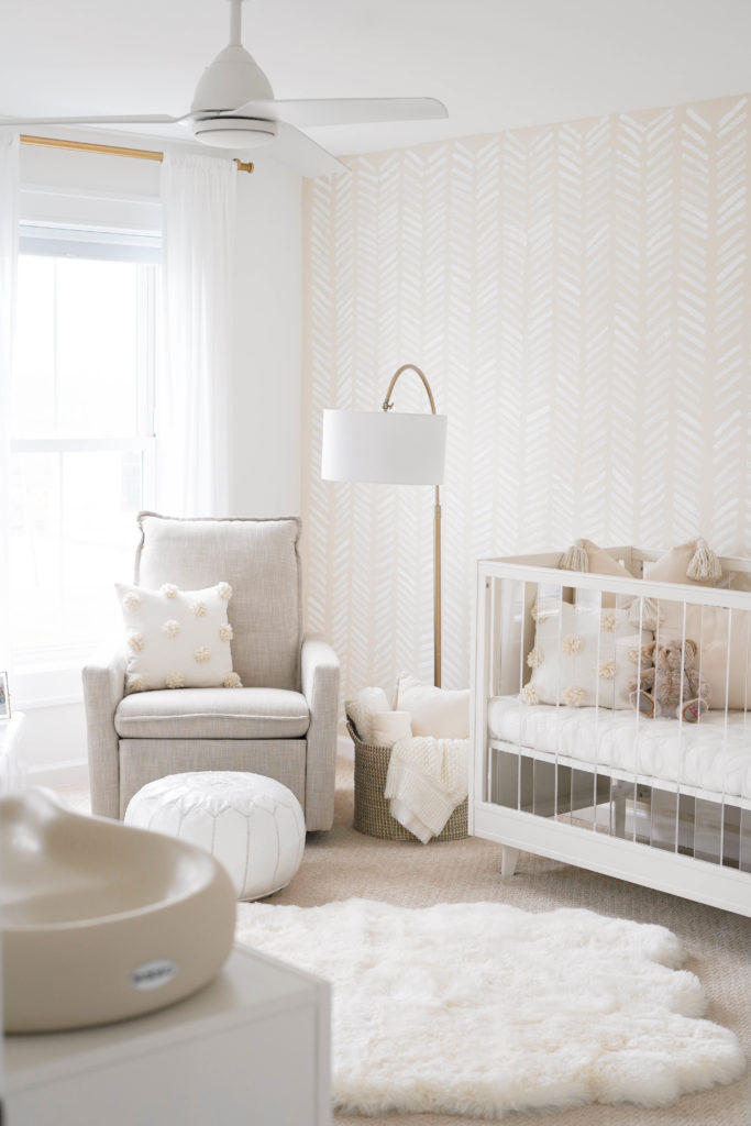 HOME TOUR: NEUTRAL GIRL NURSERY REVEAL - Red White & Denim