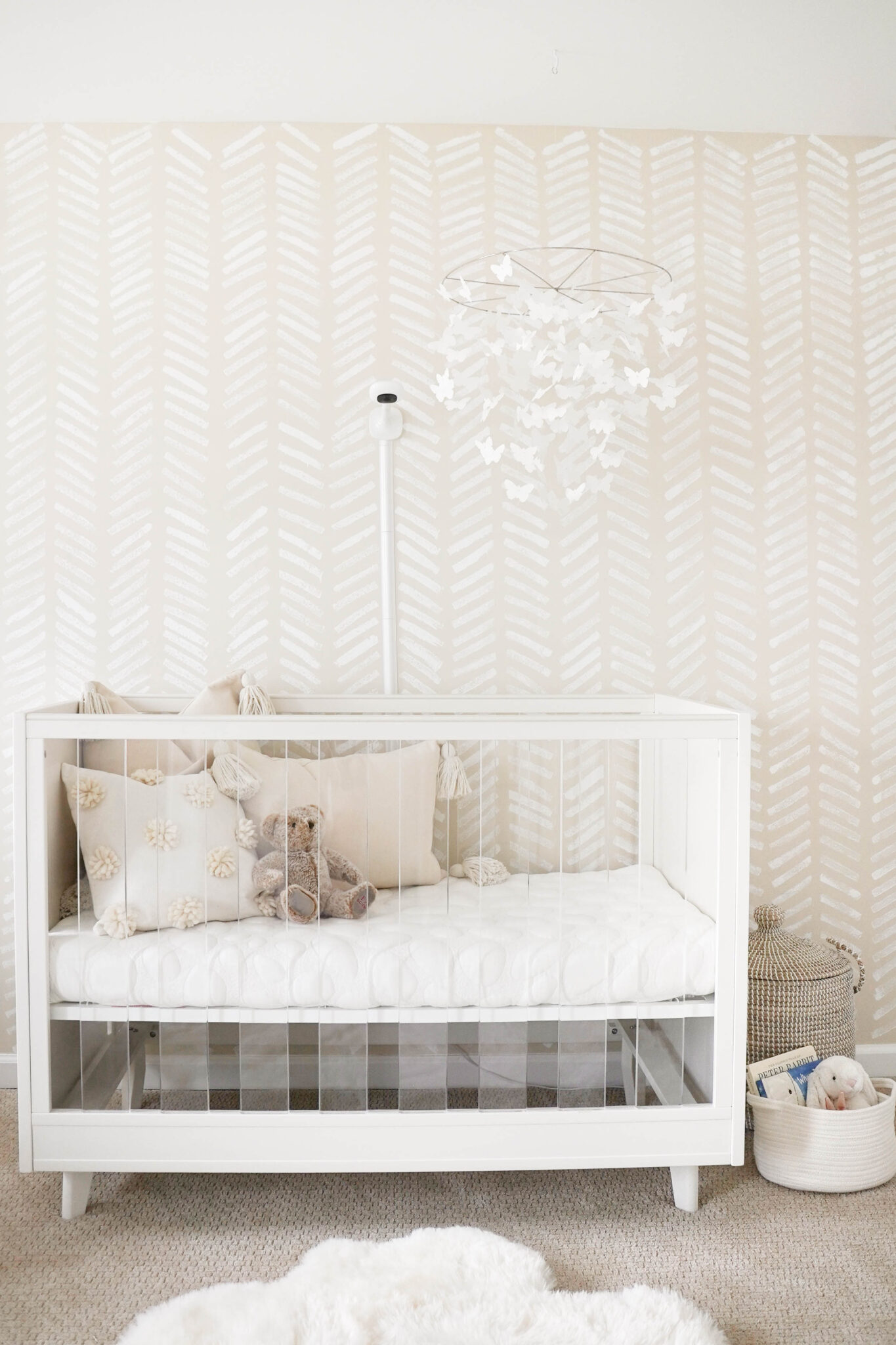 HOME TOUR: NEUTRAL GIRL NURSERY REVEAL - Red White & Denim