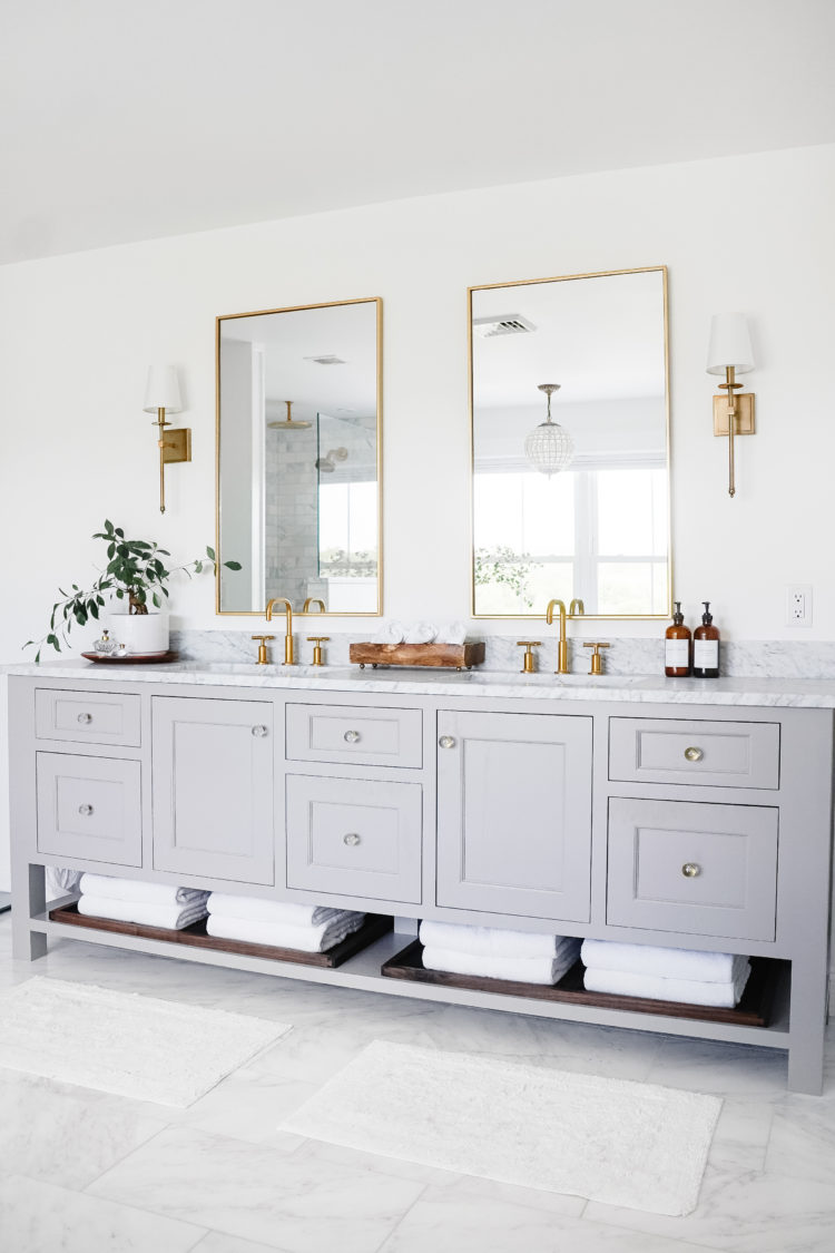 HOME TOUR: PRIMARY BATHROOM REVEAL - Red White & Denim