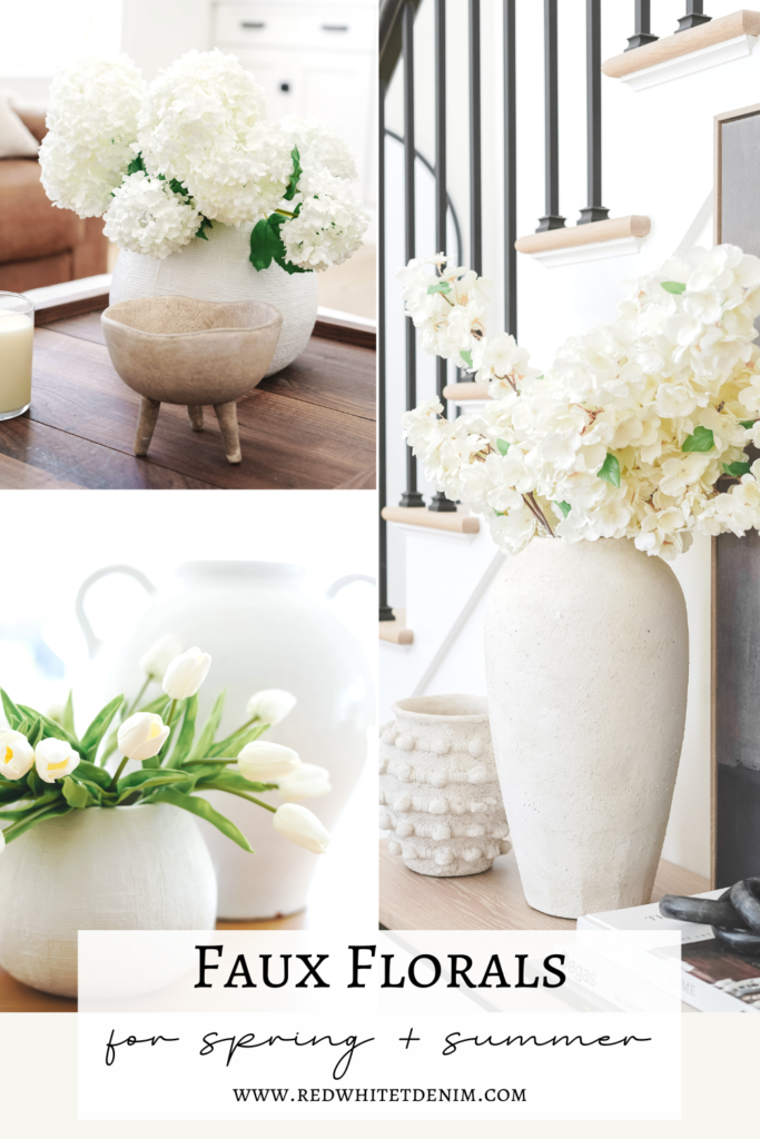 Faux Stems for Spring and Summer