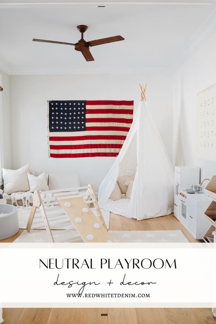 NEUTRAL-PLAYROOM-DESIGN-IDEAS - Red White & Denim