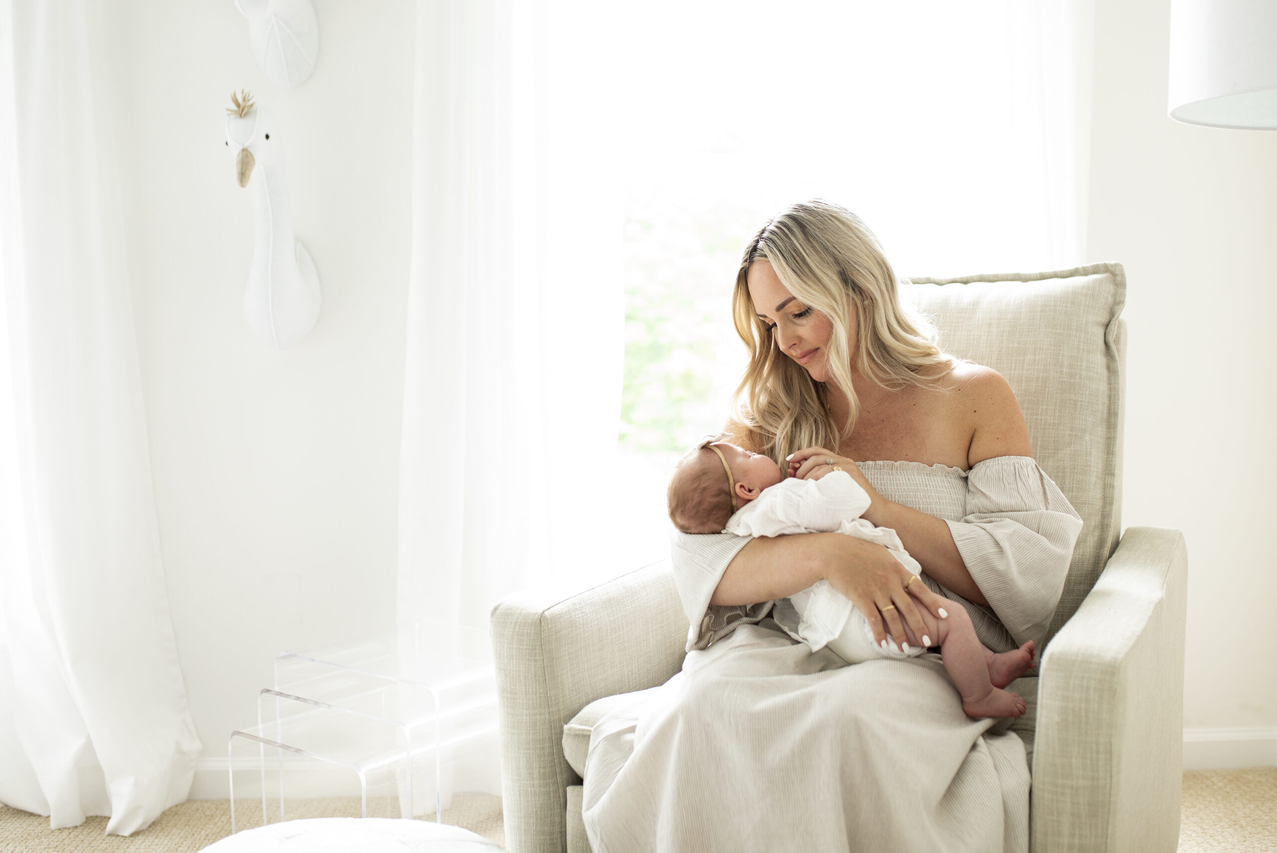Breastfeeding Must Haves - Red White & Denim