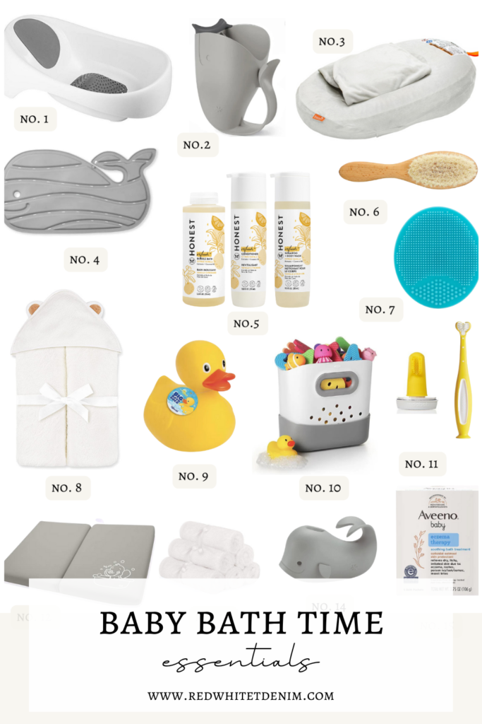 What baby bath products to register for