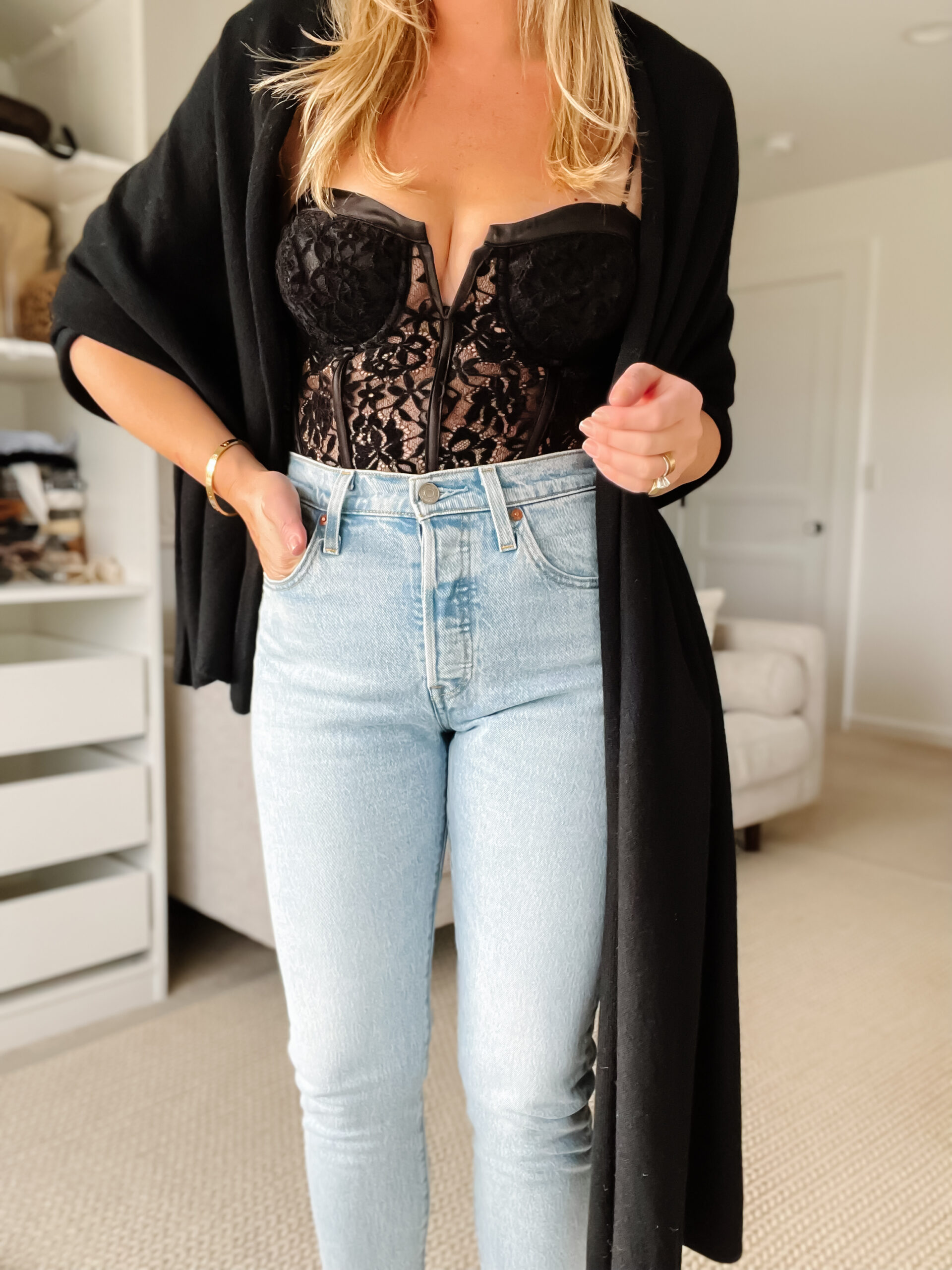 Lace Bodysuit Outfit Inspiration