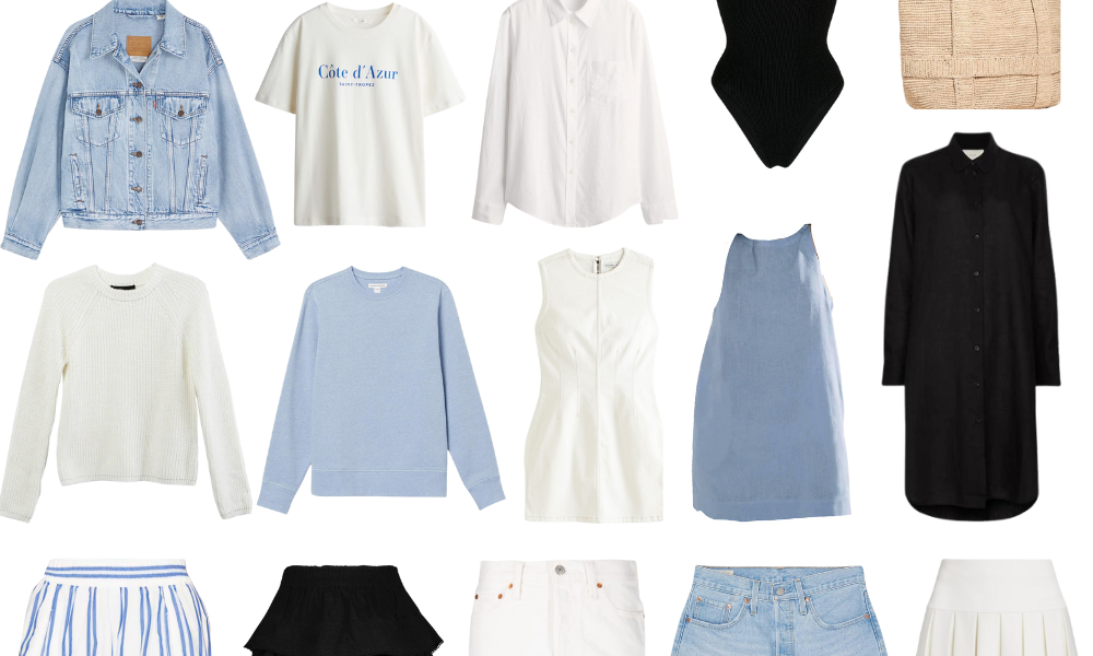 SUMMER CAPSULE WARDROBE 2024