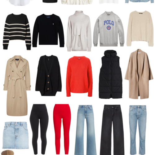 FALL CAPSULE WARDROBE 2024