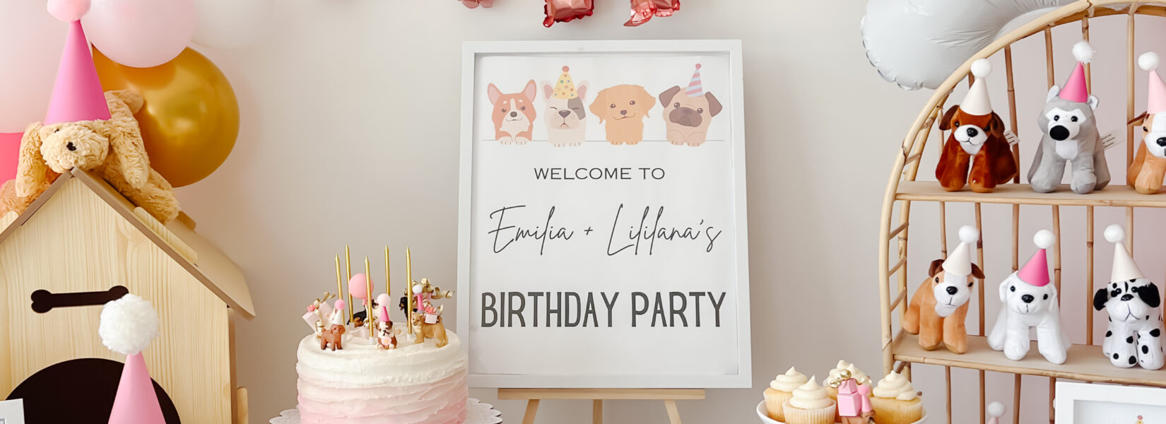 ADOPT A PUPPY BIRTHDAY PARTY